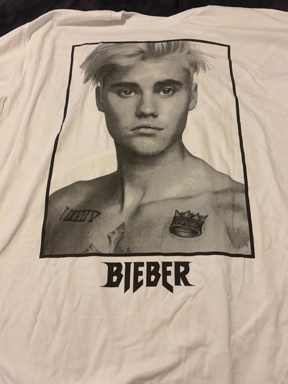 White Graphic Crewneck T-Shirt